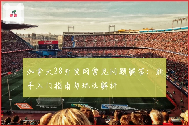 加拿大28开奖网常见问题解答：新手入门指南与玩法解析