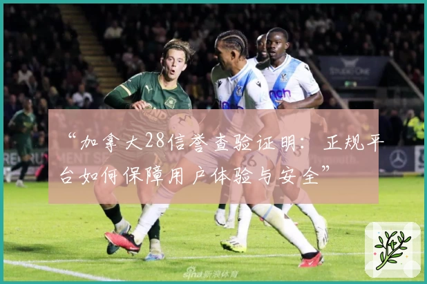 “加拿大28信誉查验证明：正规平台如何保障用户体验与安全”